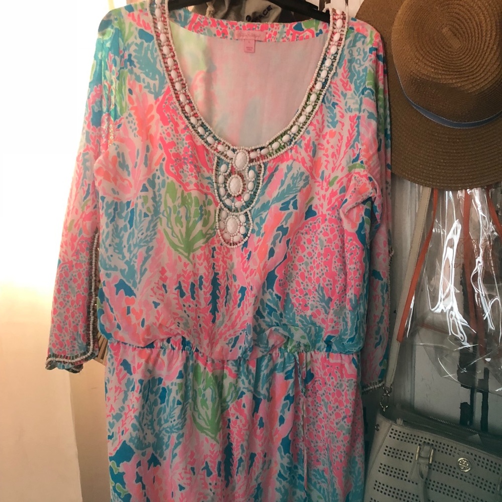 Lilly Pulitzer let’s cha cha dress